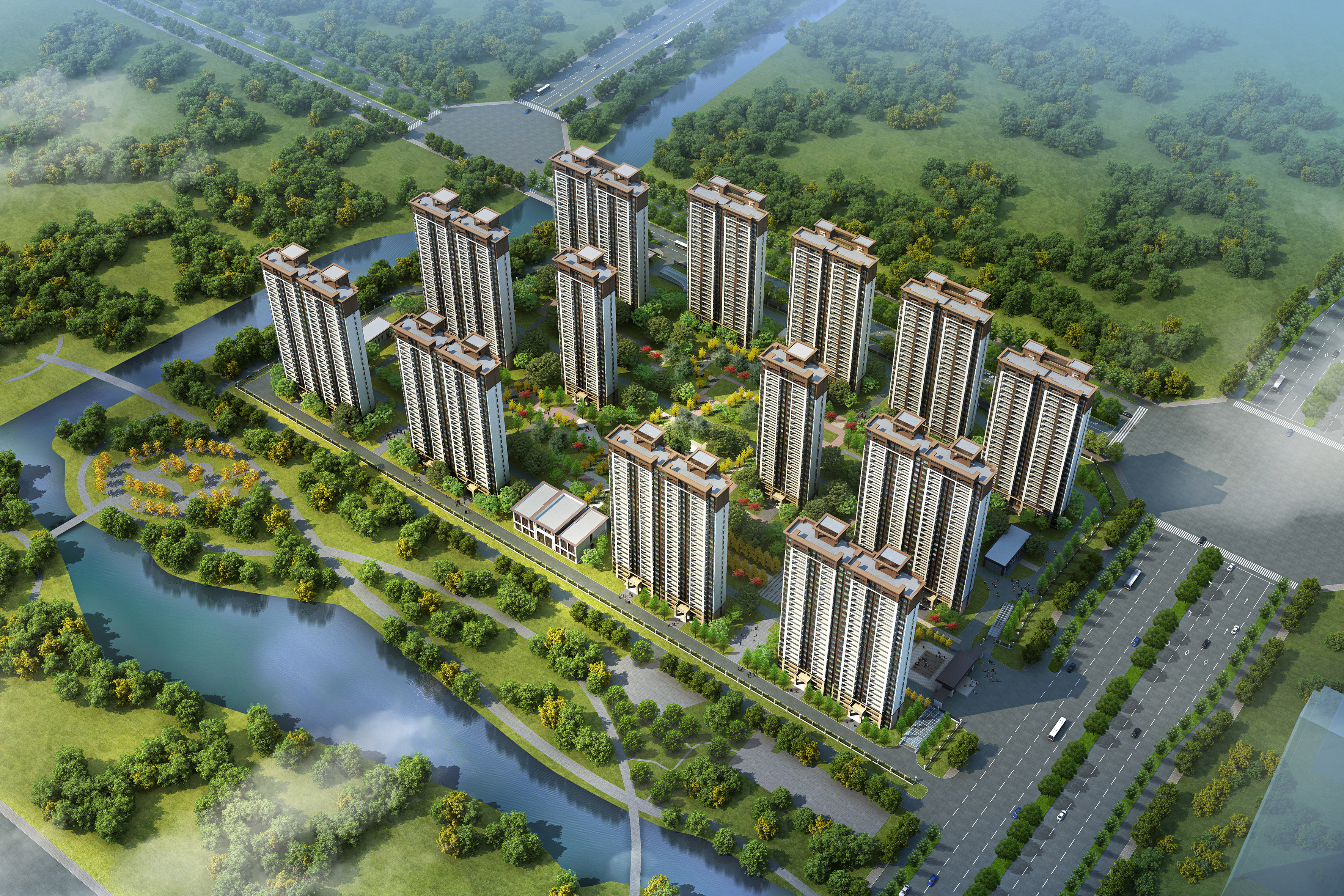 居住建筑--南阳一中新校区教师配套住房项目